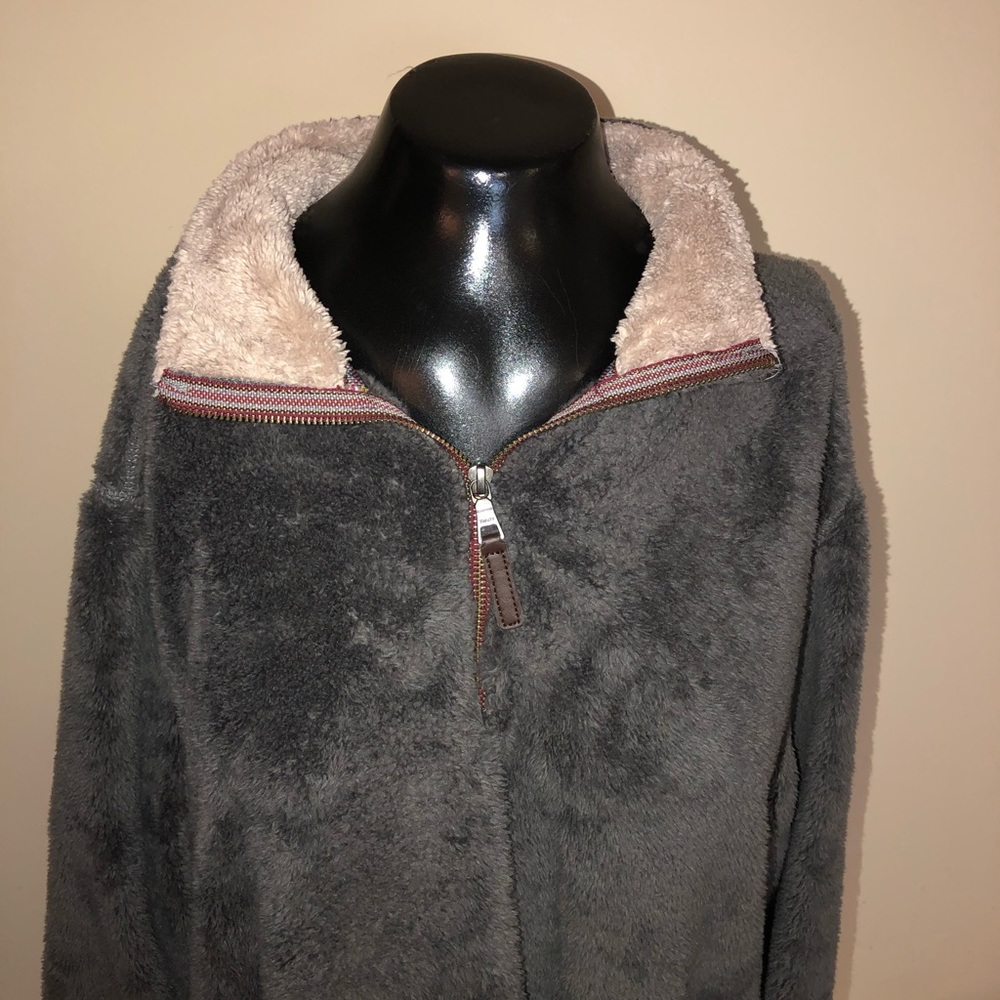 fluffy 1/4 zip